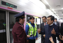 GTX 개통 앞두고 A노선 동탄역 방문한 김동연, “더 경기패스는 GTX까지 할인해주는 유일한 카드”