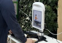 식판만 갖다 대면 잔반의 양과 부피 분석. 음식물쓰레기 감소효과 탁월