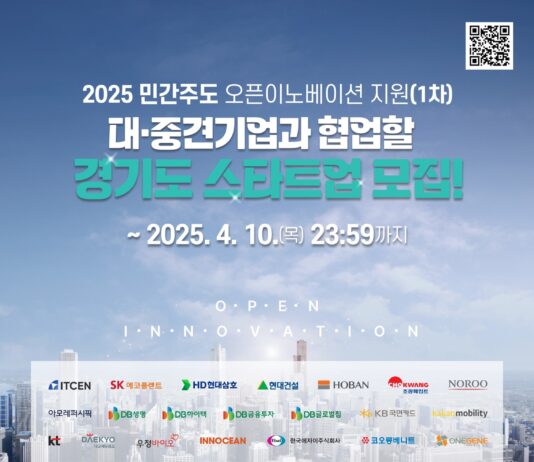 “대기업과 함께 성장할 스타트업 찾습니다” 경기도, ‘오픈이노베이션’ 참여기업 모집
