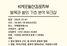 발목과 발의 기초 분석 워크샵