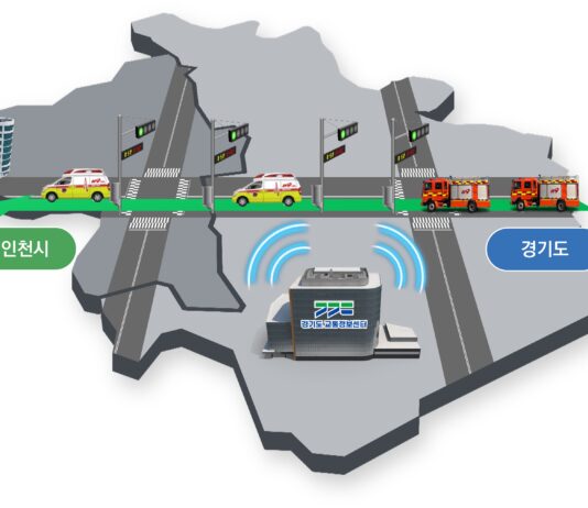 경기도, 인천시와 전국 최초 광역 긴급차량 우선신호망 구축 추진